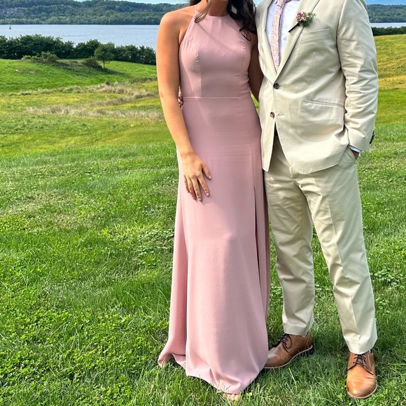 Jenny Yoo Kaia Bridesmaid Dress in Blush - Picture 5 of 5